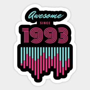 Awesome since 1993 Sticker